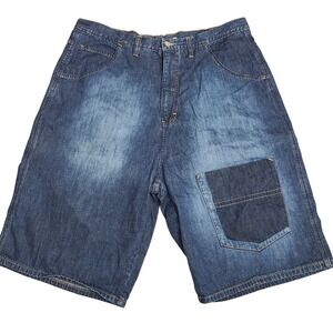 Pure Playaz Jeans Denim Shorts 40x13 Vintage Y2K